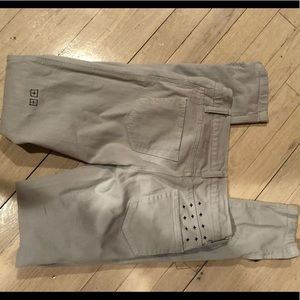 Grey tsubi skinny jeans